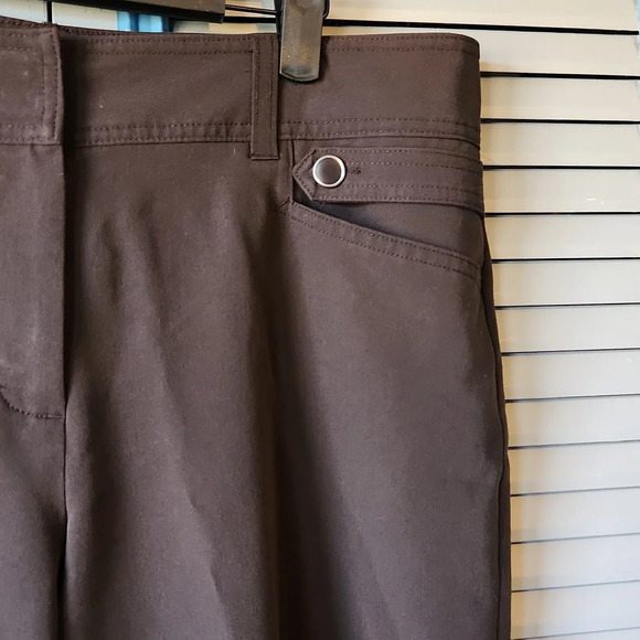 Dress Barn Dark Brown Trousers - Picture 4 of 12